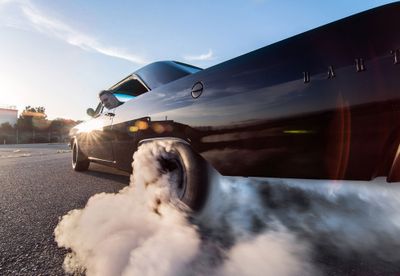 67 Dart Vader burnout - ours goes to 11