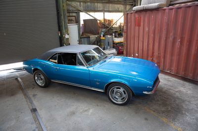 ’67 Camaro three quarters front right