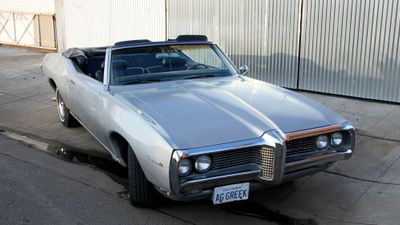 69 Custom S silver convertible