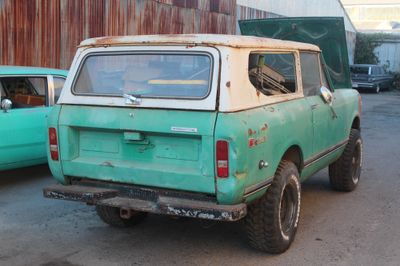 74 Scout before three quarters rear right