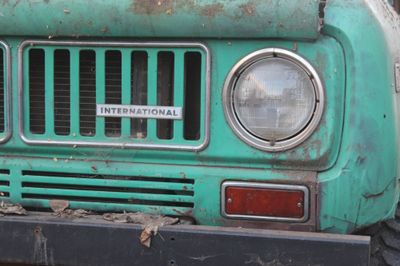 74 Scout before front detail International badge